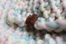 Load image into Gallery viewer, Marshmallow Baby Blanket & Hat