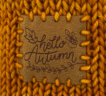 Load image into Gallery viewer, Hello Autumn Beanie - Sunset Orange