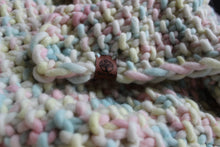 Load image into Gallery viewer, Marshmallow Baby Blanket & Hat