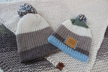 Load image into Gallery viewer, Seashore Baby Blanket & Hat