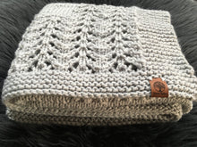 Load image into Gallery viewer, Grey Mist Baby Blanket