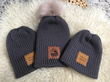 Load image into Gallery viewer, Dark Grey Meri Hat