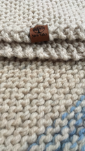 Load image into Gallery viewer, Seashore Baby Blanket & Hat