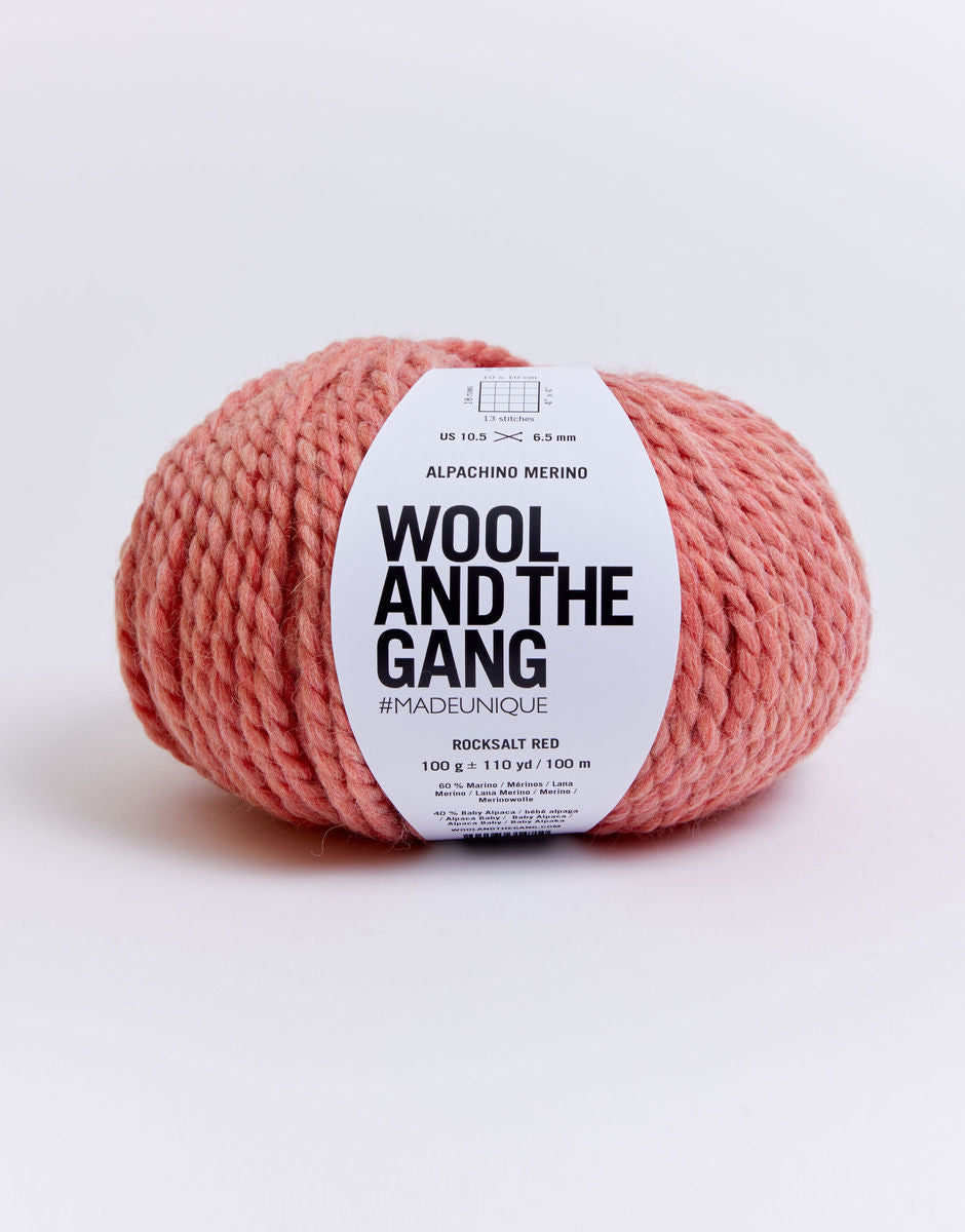 Alpachino Merino - Rocksalt Red