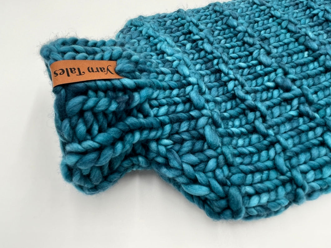 Hot Water Bottle - Reflecting Pool Blue