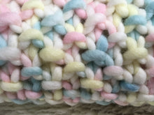 Load image into Gallery viewer, Marshmallow Baby Blanket &amp; Hat

