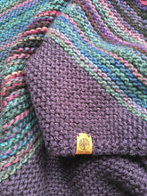 Load image into Gallery viewer, Purple Katia Baby Blanket &amp; Hat
