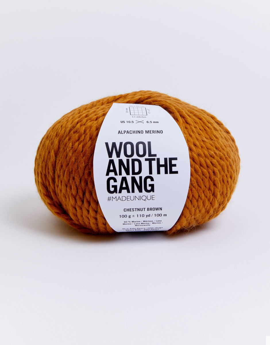 Alpachino Merino - Chestnut Brown
