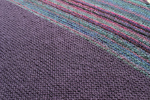 Load image into Gallery viewer, Purple Katia Baby Blanket &amp; Hat
