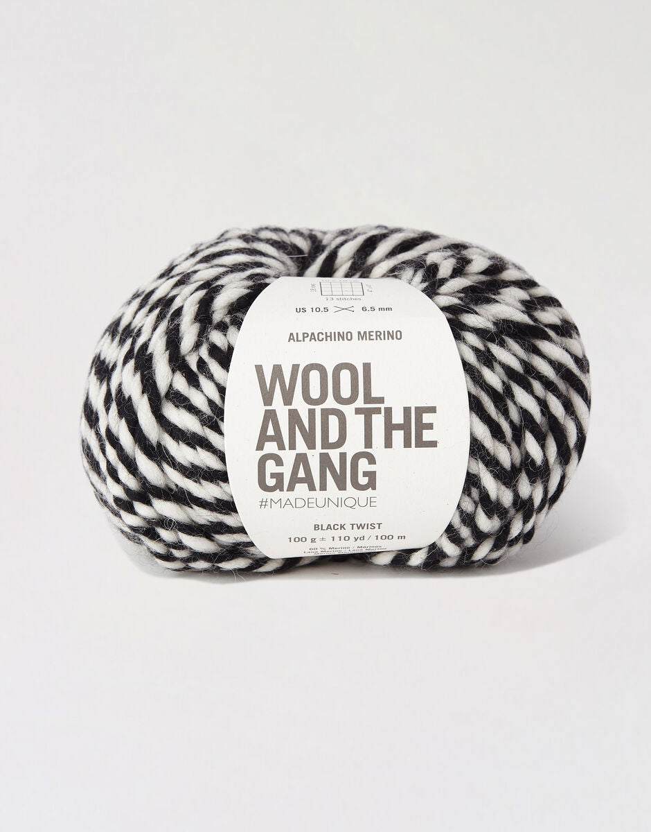 Alpachino Merino - Black Twist