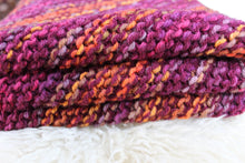Load image into Gallery viewer, Burgundy Casper Baby Blanket &amp; Hat
